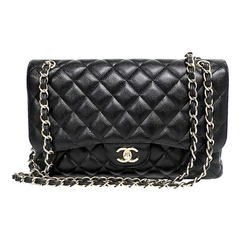 grey chanel caviar bag|Chanel Caviar Classic Jumbo Double Flap Bag .